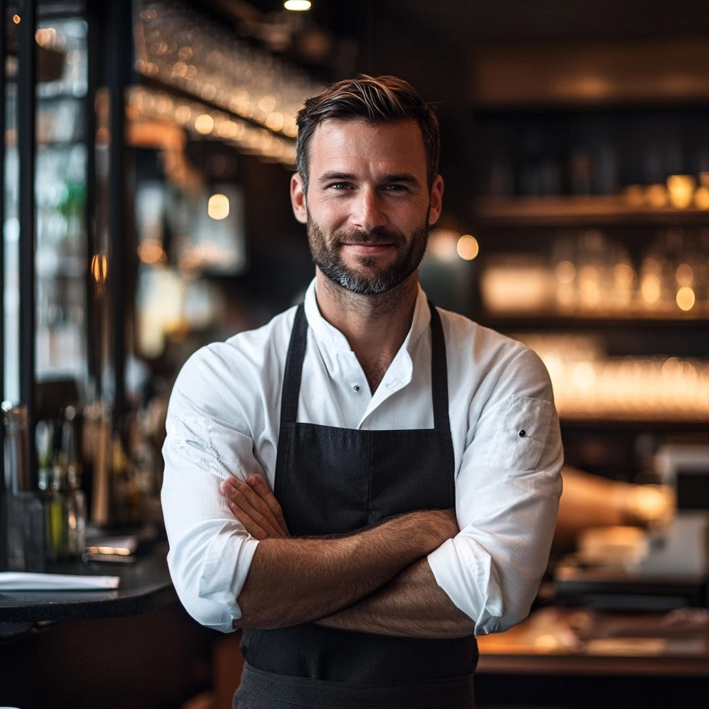 Chef inside a Restaurant