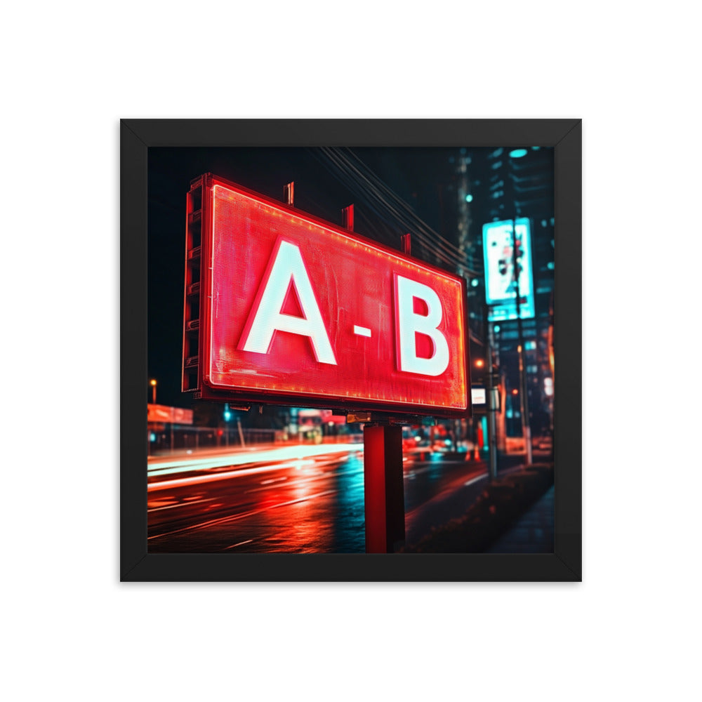 Neon Crossroads A/B