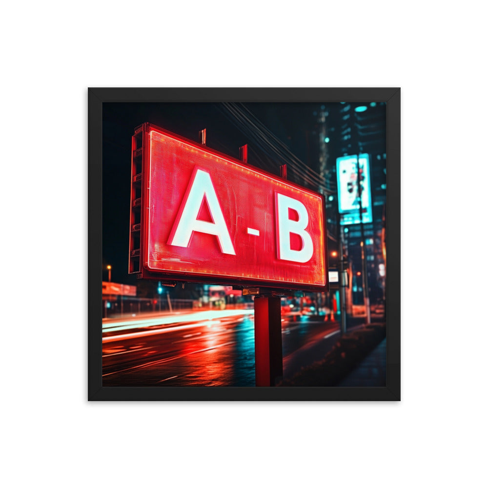 Neon Crossroads A/B