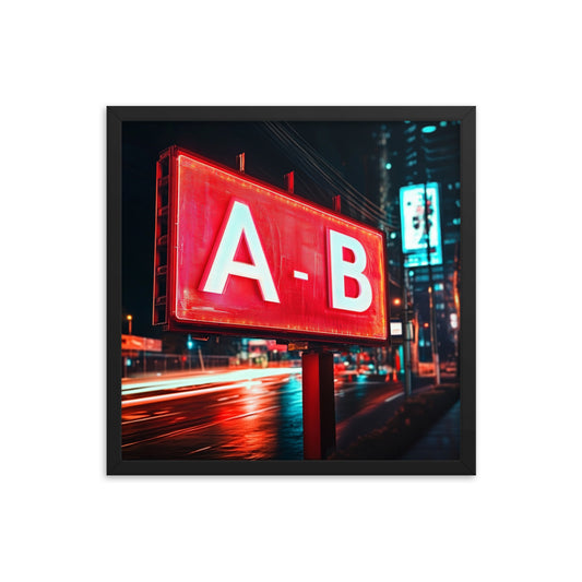 Neon Crossroads A/B